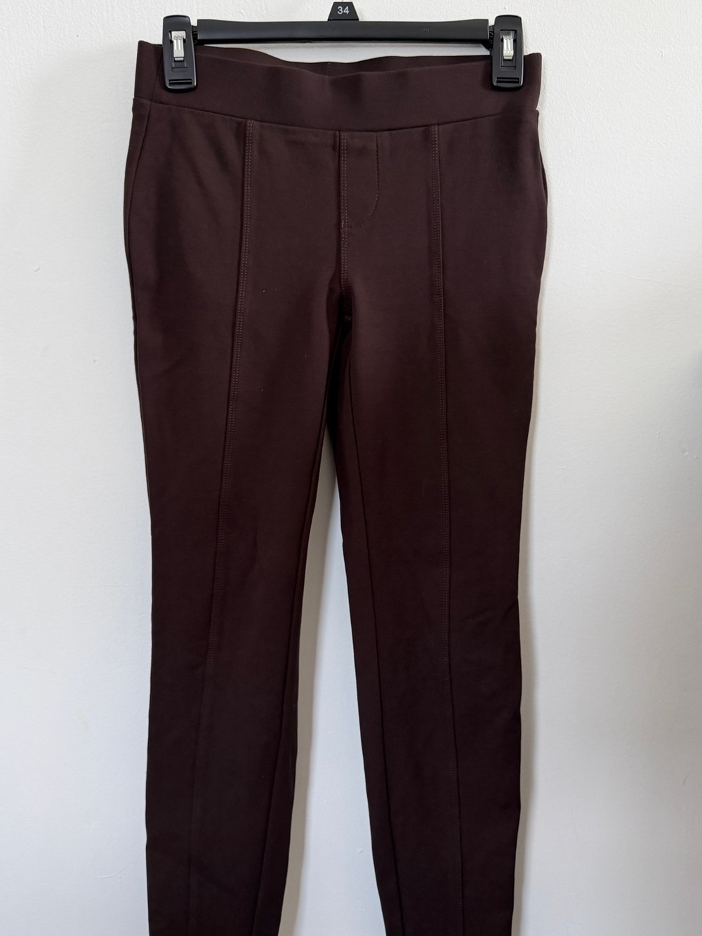Style & Co. Slim Pull-On Pants in Dark Brown
